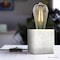 Feit Electric Feit 3.6 in. Concrete Beige/White Cube Lamp Base CUBE1 - alternate 9